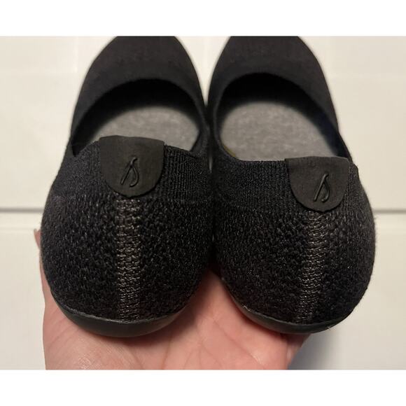 Allbirds Women’s Knit Ballet Flats Tree Breezers Dark Gray Comfort Shoes Size 7 - Picture 6 of 9
